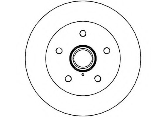 Тормозной диск NATIONAL NBD179