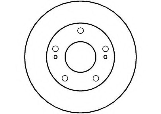 Тормозной диск NATIONAL NBD646