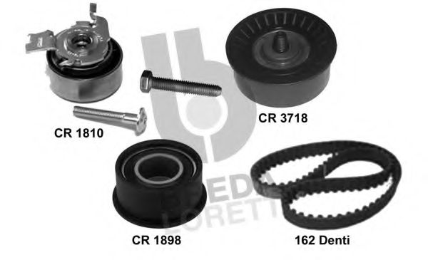 Комплект ремня ГРМ BREDA  LORETT KCD0718