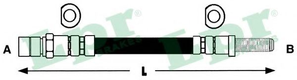 Тормозной шланг PIRELLI 12534