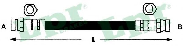 Тормозной шланг LPR 6T48191