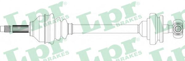 Приводной вал LPR DS20057