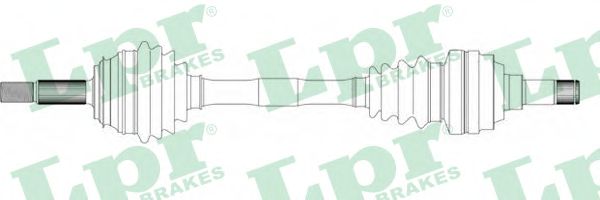 Приводной вал LPR DS37011