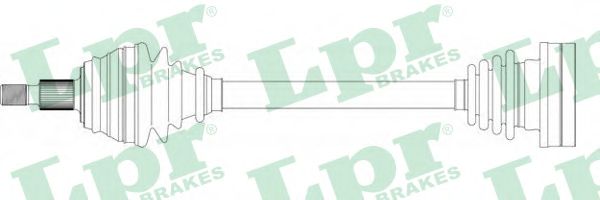 Приводной вал LPR DS51016