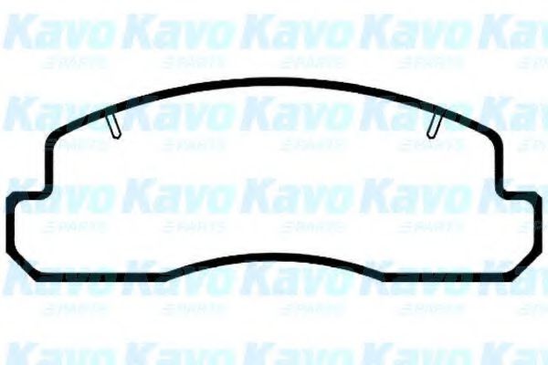 Комплект тормозных колодок, дисковый тормоз KAVO PARTS BP-9065