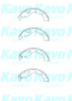 Комплект тормозных колодок KAVO PARTS BS-9944