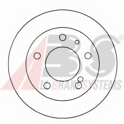 Тормозной диск A.B.S. 15409 OE