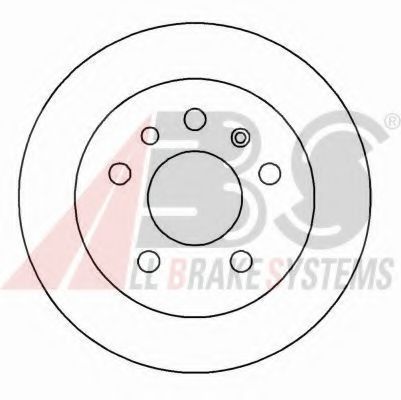 Тормозной диск A.B.S. 15818 OE