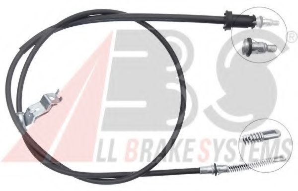 Трос, стояночная тормозная система A.B.S. K12104