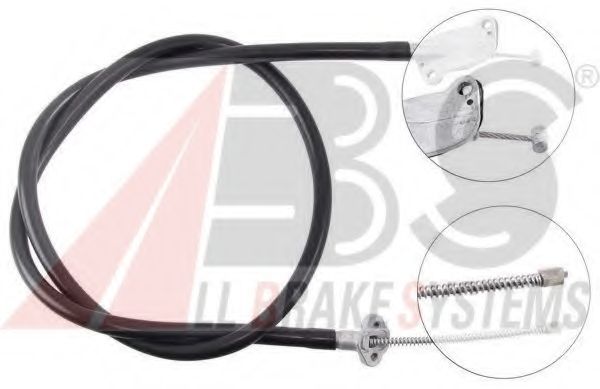 Трос, стояночная тормозная система A.B.S. K13488