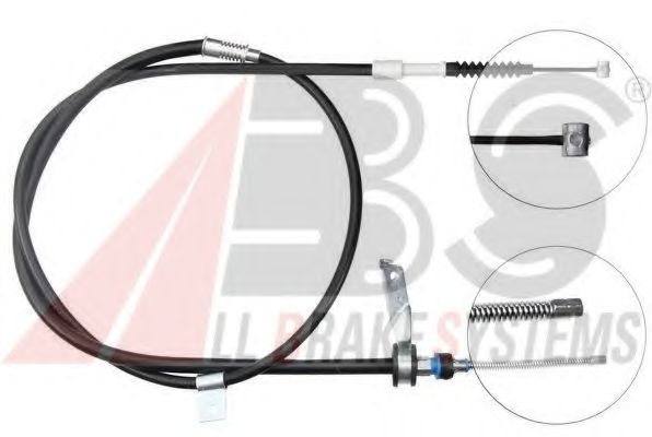 Трос, стояночная тормозная система A.B.S. K19288