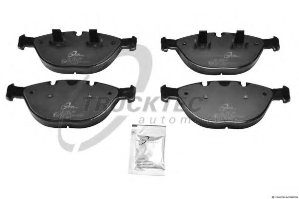Комплект тормозных колодок, дисковый тормоз TRUCKTEC AUTOMOTIVE 08.35.046