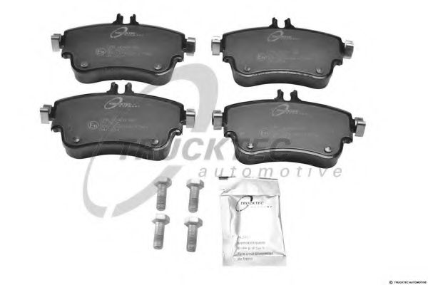 Комплект тормозных колодок, дисковый тормоз TRUCKTEC AUTOMOTIVE 02.35.431