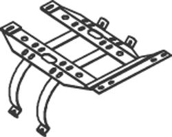 Кронштейн, глушитель DINEX 64802