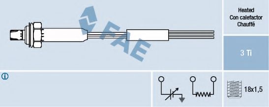 Лямбда-зонд FAE 77011