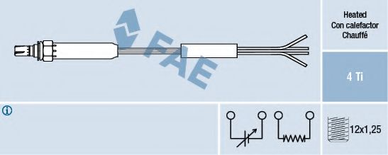Лямбда-зонд FAE 77012