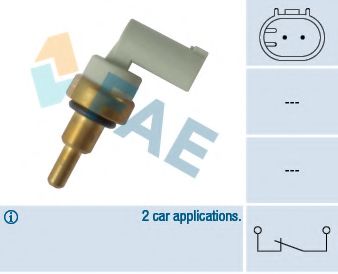 Датчик, температура охлаждающей жидкости FAE 32704