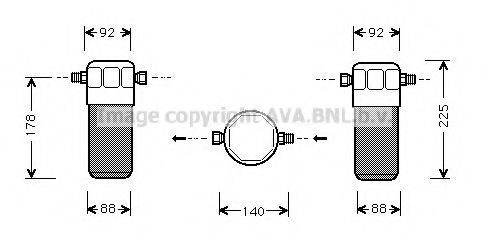 Осушитель, кондиционер AVA QUALITY COOLING AID154