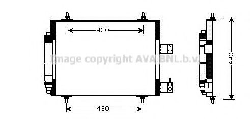 Конденсатор, кондиционер AVA QUALITY COOLING CN5213D