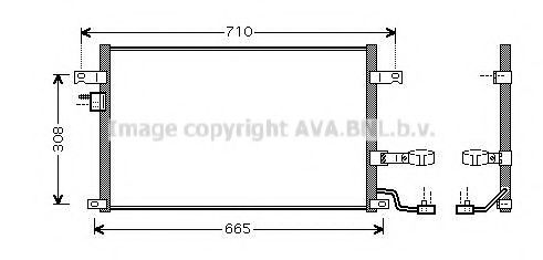 Конденсатор, кондиционер AVA QUALITY COOLING DW5056D