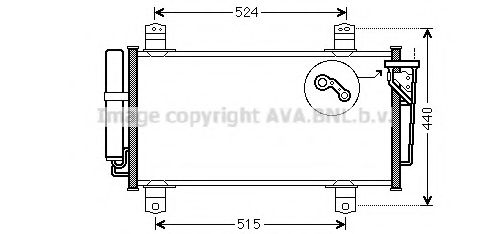 Конденсатор, кондиционер AVA QUALITY COOLING MZ5231D