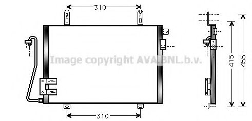 Конденсатор, кондиционер AVA QUALITY COOLING RT5221