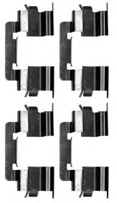 Комплектующие, колодки дискового тормоза MGA A197