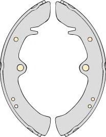 Комплект тормозных колодок MGA M580