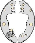 Комплект тормозов, барабанный тормозной механизм MGA K603724