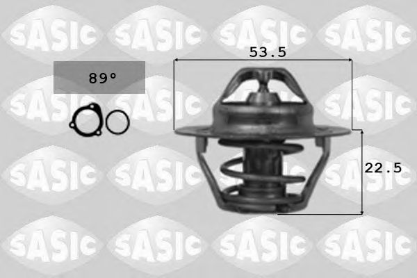 Термостат, охлаждающая жидкость SASIC 3304009