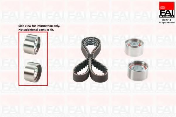 Комплект ремня ГРМ FAI AutoParts TBK504