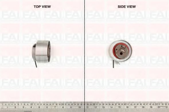 Натяжной ролик, ремень ГРМ FAI AutoParts T1019