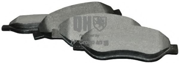 Комплект тормозных колодок, дисковый тормоз JP GROUP 1263603719