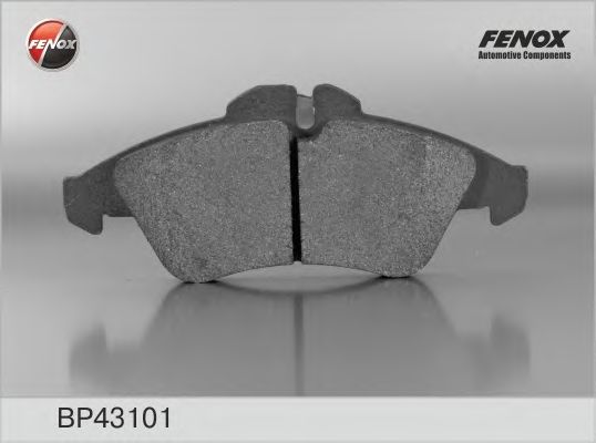 Комплект тормозных колодок, дисковый тормоз FENOX 21577