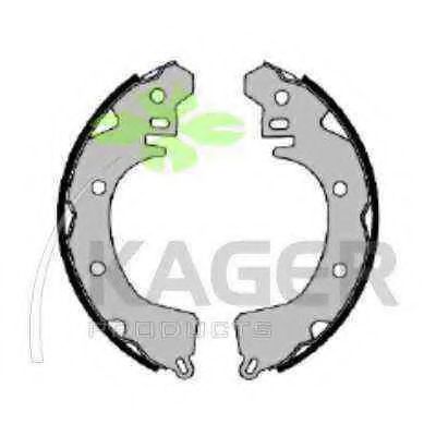 Комплект тормозных колодок KAGER 34-0383