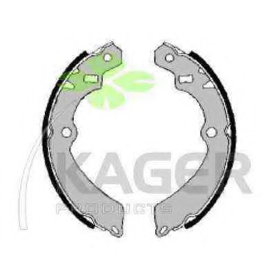Комплект тормозных колодок KAGER 34-0482
