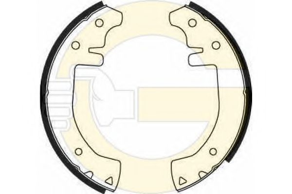 Комплект тормозных колодок GIRLING 5180183
