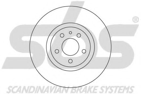 Тормозной диск sbs 1815201017