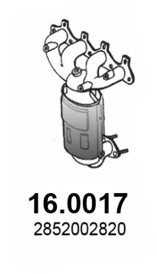 Катализатор ASSO 160017