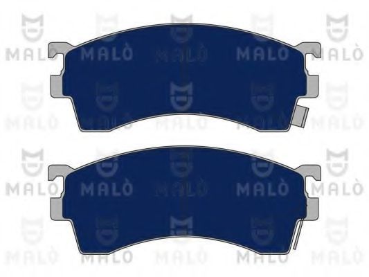 Комплект тормозных колодок, дисковый тормоз MALÒ 1050585