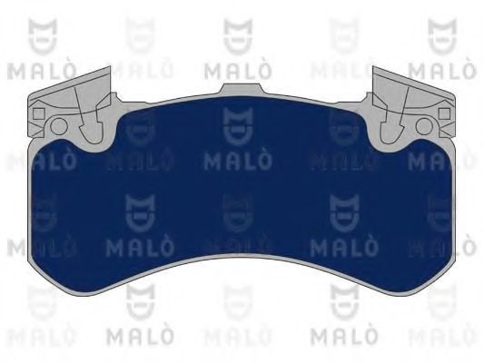 Комплект тормозных колодок, дисковый тормоз MALÒ 1051088