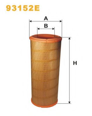 Воздушный фильтр WIX FILTERS 93152E