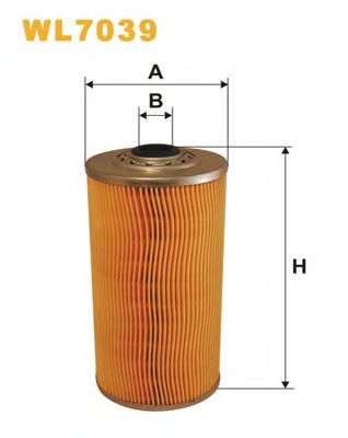 Масляный фильтр WIX FILTERS WL7039