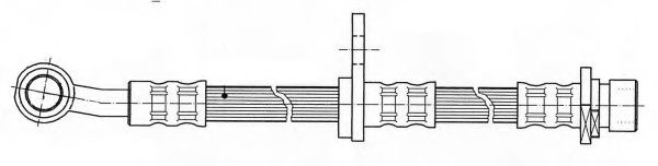 Тормозной шланг CEF 511908