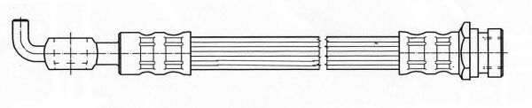 Тормозной шланг CEF 512036