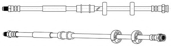 Тормозной шланг CEF 512975