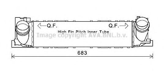 Интеркулер PRASCO BW4467