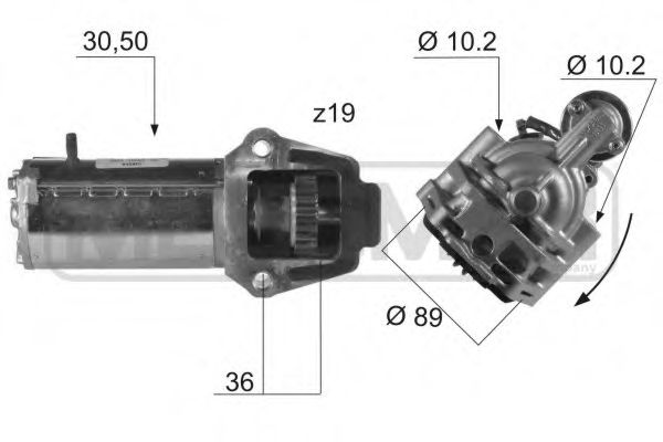 Стартер MESSMER 220157