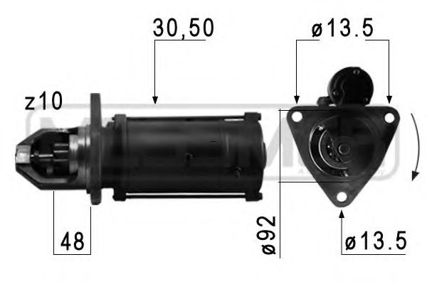 Стартер MESSMER 220700