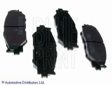 Комплект тормозных колодок, дисковый тормоз BLUE PRINT ADT342163